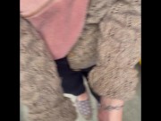 a stranger followed me at the supermarket to my house and I had to help him empty his balls 7/16