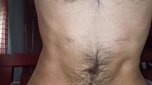 Ripping my shirt off. Do I look like Superman? #HairyIsBetter