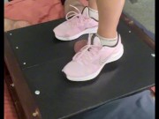 CBT in my pink Nike trainers.