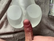 *ASMR MOANING* Trying out my new toy with a huge creampie 4/16