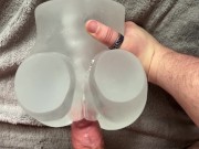 *ASMR MOANING* Trying out my new toy with a huge creampie 7/16