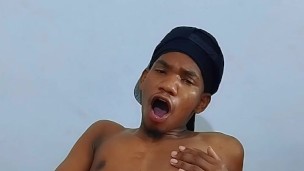 rubbing my cock very hard looking for a very strong cumshot
