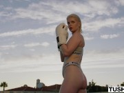 TUSHY Hot babe gets her ass drilled 2/16