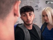 Juicy Slut Arteya Has Her Tight Pussy Rammed Deep By Big Dick Stranger - LETSDOEIT 2/16