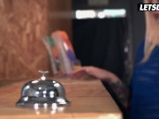 Juicy Slut Arteya Has Her Tight Pussy Rammed Deep By Big Dick Stranger - LETSDOEIT 4/16