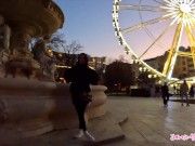 Cute Petite Girl Rides Big Cock! | Budapest Sex Vlog | Jamie Young 4/16