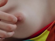 ULTRAFILMS Super hot lesbian couple Amelia Riven and Bella Spark having spontaneous sex 2/16