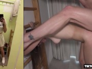 WE FOUND HER ON TIKTOK - College Cutie WRECKED By Two Big Cocks - Princess Alice 14/16