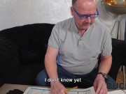 CUCK4K. Wife enjoys hard sex with tattooed man in front of impotent husband 9/16