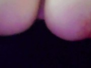 Natural bouncing big tits