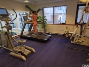 Friend met at the gym seduces me and fucks me in the hotel room before my boyfriend arrives 1/16