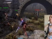 🤍Cute Cow Girl Plays Sexy Succubus Game 🐮 Time To Milk The Enemy And Claim My Prize ⚔️😈 10/16