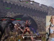 🤍Cute Cow Girl Plays Sexy Succubus Game 🐮 Time To Milk The Enemy And Claim My Prize ⚔️😈 6/16