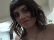 POV session with amateur babe stroking cock with her wet pussy 2/16