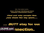 Big boobs babe does stretches in bra panties lingerie then fully naked with barefoot feet & soles views along way - Lelu Love 10/16