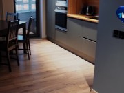 Pizza delivery or sex delivery? Fucked the courier on the table - Deluxe_Bitch 1/16