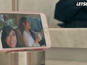 Cindy, Melissa and Ember Seduce Rich Stud Into Raunchy Foursome - LETSDOEIT 3/16