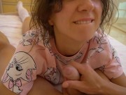 First time in my stepsister's mouth, her kinky secrets 6/16