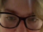 SHY NERDY COLLEGE GIRL FILMING HERSELF WHILE BBC STRETCHING HER TIGHT PUSSY AND ASSHOLE 15/16