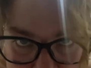 SHY NERDY COLLEGE GIRL FILMING HERSELF WHILE BBC STRETCHING HER TIGHT PUSSY AND ASSHOLE 16/16