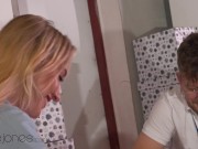 Dane Jones Hot blonde Ann Joy romantic hardcore sex pussy licking and creampie 3/16