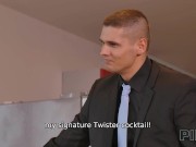 PIE4K. He reaches mutiple orgasms and fills and covers model's pussy with cum 4/16