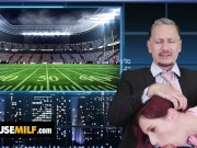 Porn News Channel - Latest News Headlines & Events feat. Lilian Stone & Athena Heart - FreeUse Milf 4/16