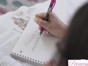 Theodora Day Gushes to Stepbro, 