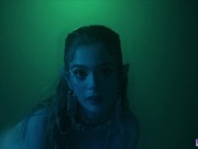 LUCIDFLIX Skinny brunette Molly Little gets taken on a galactic journey through space 3/16