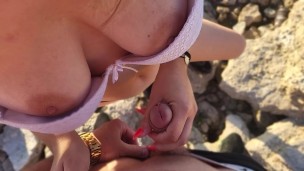 Fucking my Ex in Public - big ASS Sex on the BEACH