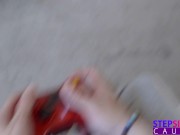 Best Friend Zoe Bloom Convinces Ashly Bloom to Try out Stepbro's Huge Dick for a Ride -S8:E3 1/16