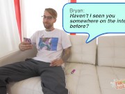 Chocolate Chute Challenge! Pretty Pigtailed Aidra Fox Takes It In The Ass! 2/16