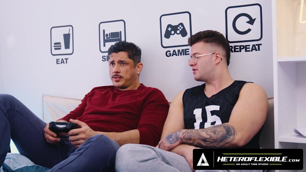 HETEROFLEXIBLE - Rocky Vallarta Is Visited By Neighbor Clark Delgaty, Ends Up Getting ANAL CREAMPIED - Free Sex Video - RedTube