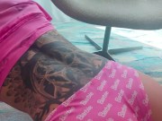 Littleangel84 - Mon vlog hard à Cannes ! Exhibs et baises publiques ! 15/16