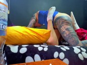 ¡El novio de mi compañera de cuarto me folla muy duro! 13/16