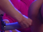 Blonde Babe Uses Strap On After Oral Sex 12/16