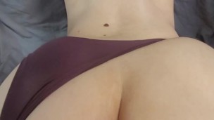 Best Doggy with PAWG Brunette Stepsister in the Morning POV