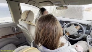 she surprised me while jerking off in the car