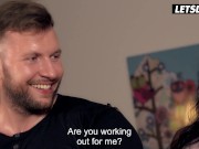 Josy Black Is Down For Some Raunchy Fuck with White Cock Fan - LETSDOEIT 3/16