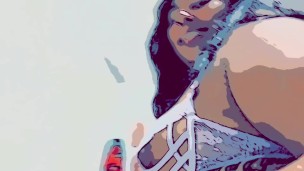 Vecina latina y culona aficionada al sexo amateur