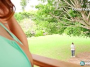 Jenn Fucks The Gardener 2/16