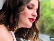 Molly Evans Shows Off Her Big Breasts 1/16