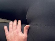 like every day he comes to cum on my leggings 3/16