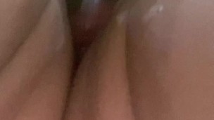 caliente bbw se da una buena follada con un enorme dildo - porno en español