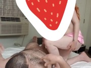 Gorgeous redhead will make your jaw drop at the end! - Screenshot 7 of 16 - Amateur Blowjob