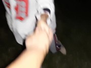 A real stranger girl paid for a cigarette with sex (With dirty talk) - Lesbian_illusion