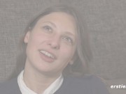 Ersties - Hot Brunette Lets Her Fingers Do the Work 14/16