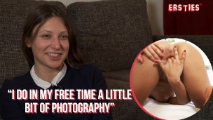 Ersties - Hot Brunette Lets Her Fingers Do the Work