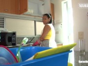 Andrea Flores Gets Drilled Deep By Two Hard Cocks - MAMACITAZ 2/16