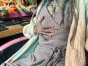 NAUGHTY PORN that got me so TURNED ON I couldn't help but play with my WET PUSSY and TIGHT ANAL HOLE 4/16